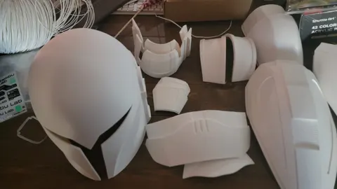 Bo Katan mando Armor by RogueCmdr3D